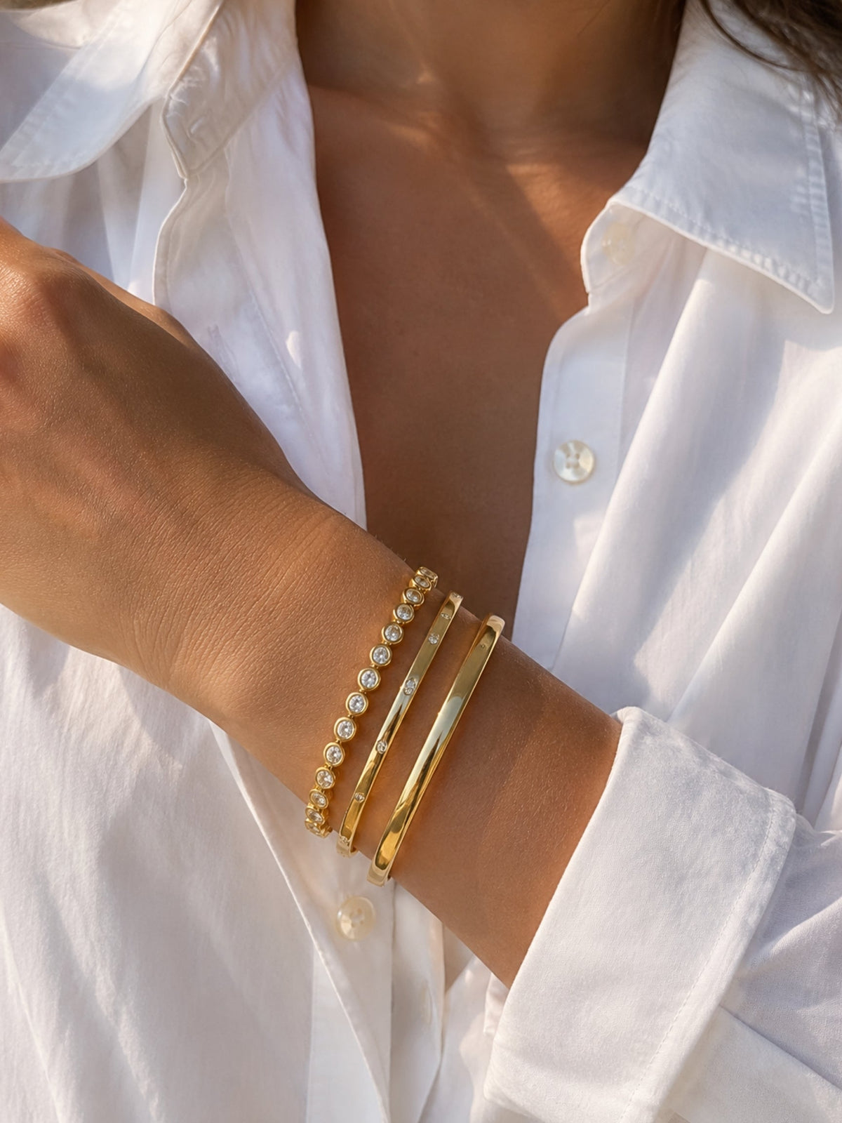 Gold Filled Cuff Bracelet