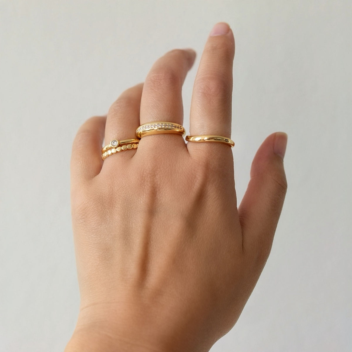 Gold Filled Dot Ring