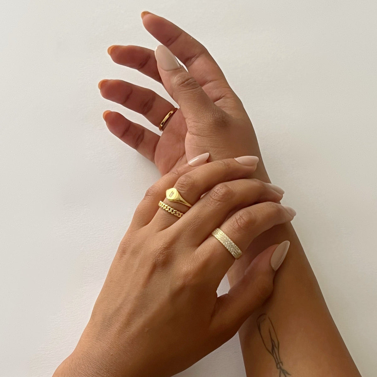 Baguette Signet Ring