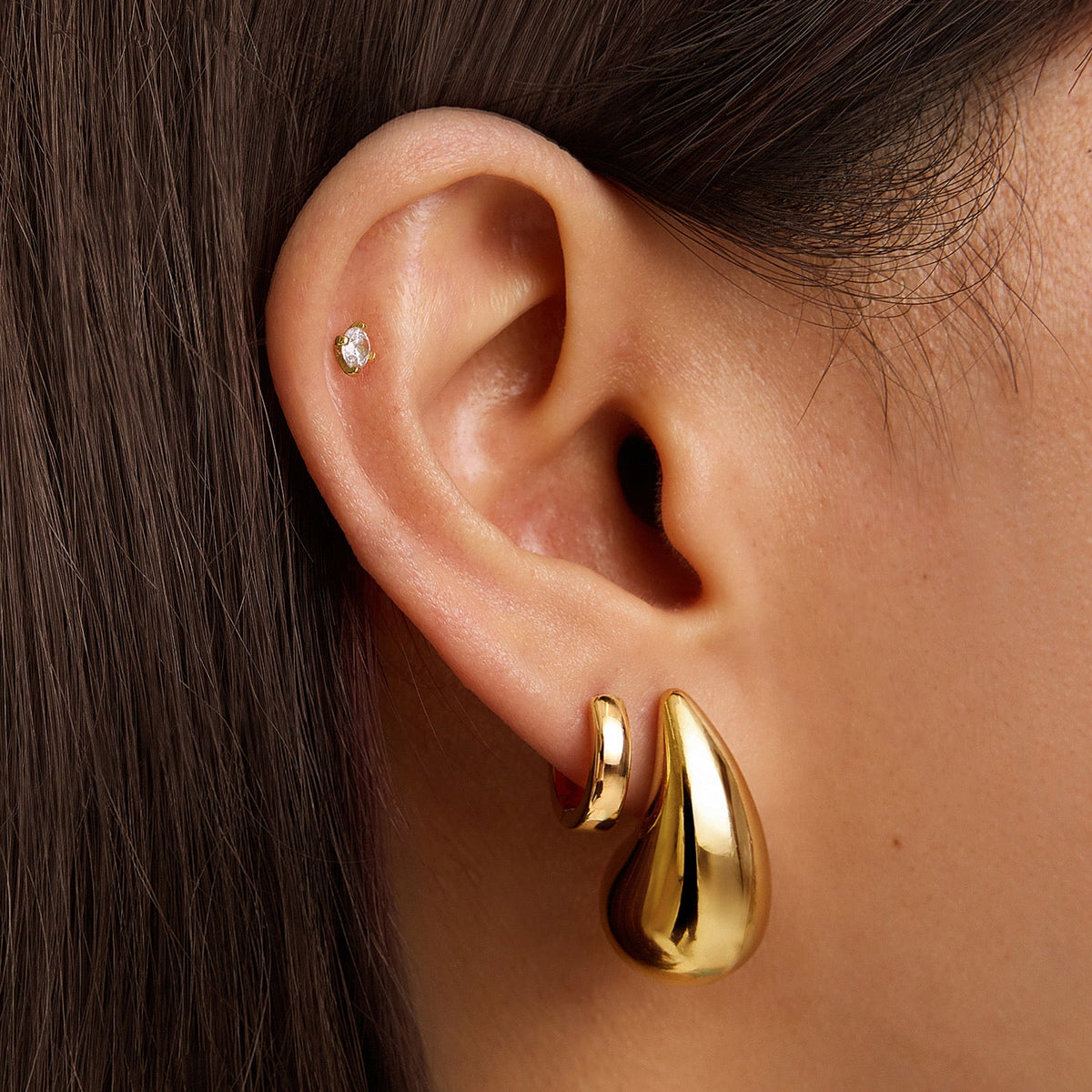 Bold Teardrop Earrings