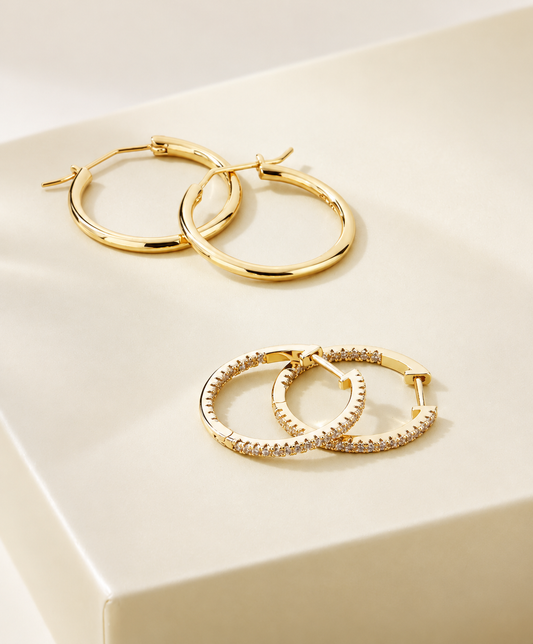 Medium Hoop Set