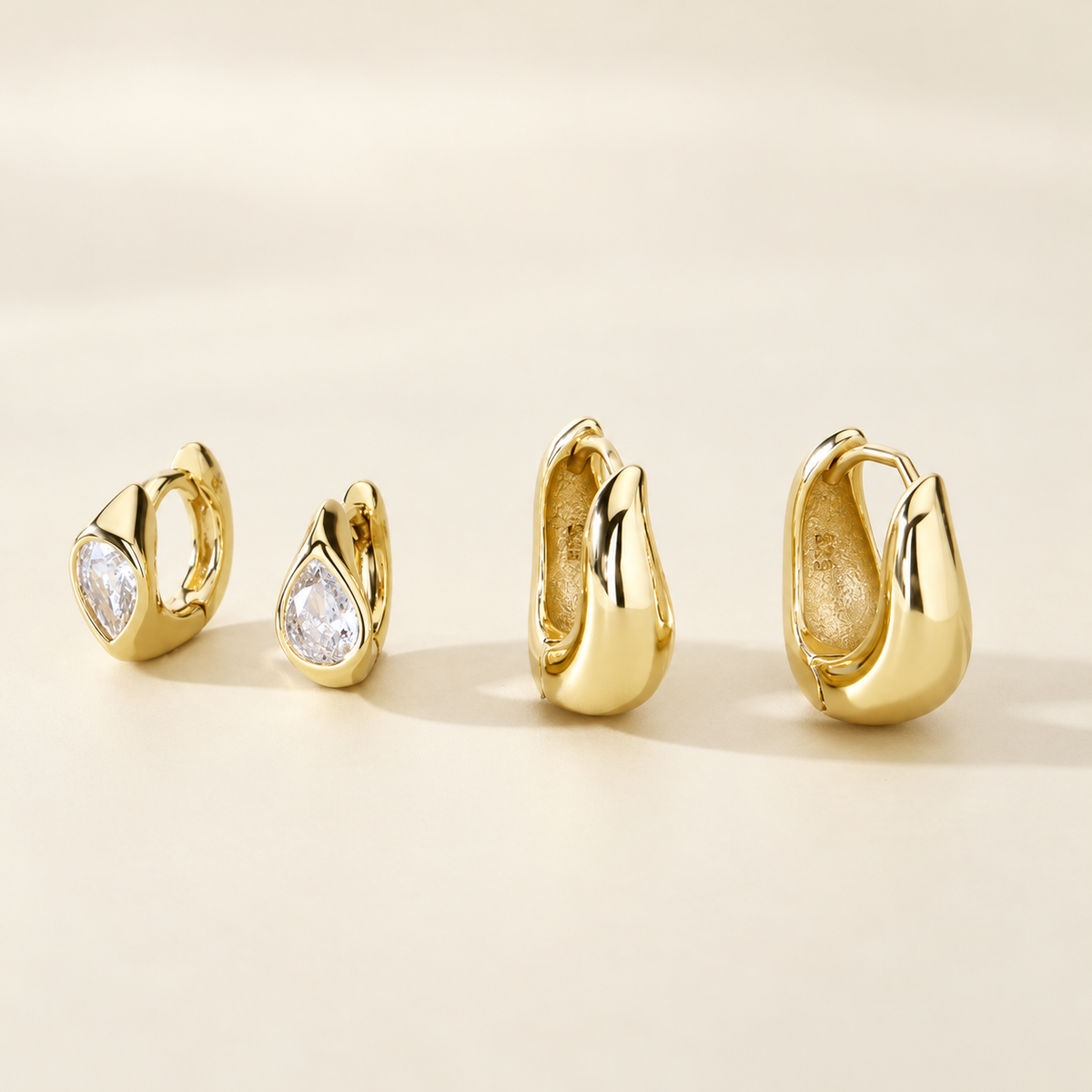 Wavy Hoop Set