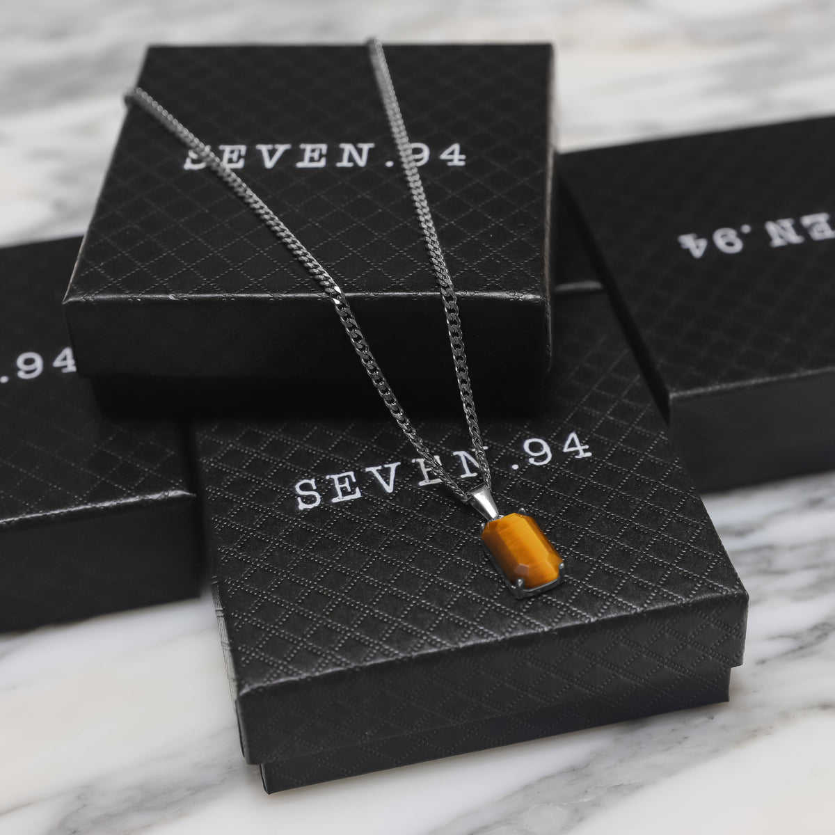 Tiger Eye Stone Pendant