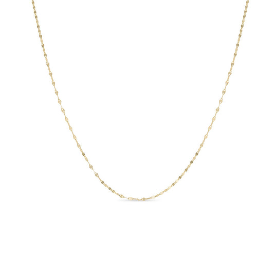 14k Vermeil Shimmer Layering Chain Necklace