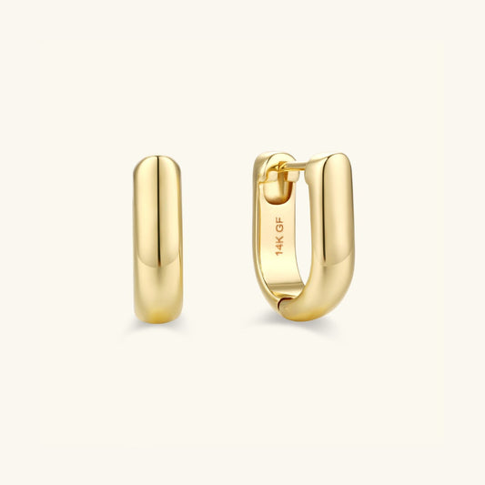 Gold Filled Baby Oval Hoops