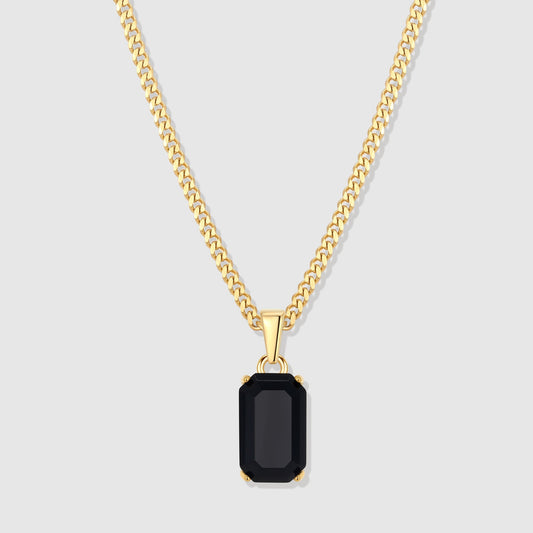 Black Onyx Stone Pendant