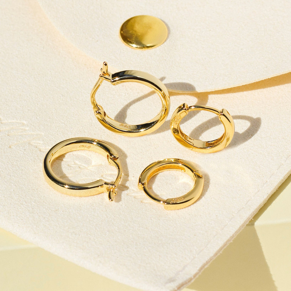 Small + Medium Hoop Set