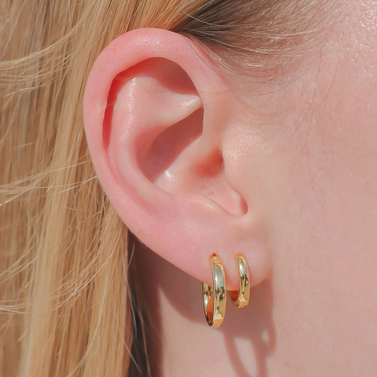 Small + Medium Hoop Set
