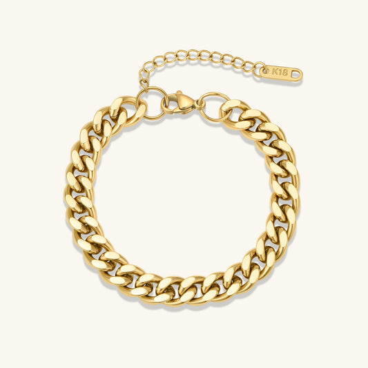 Large Curb Chain Bracelet