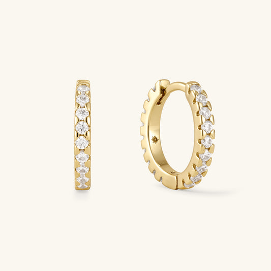 Large Huggie Hoops