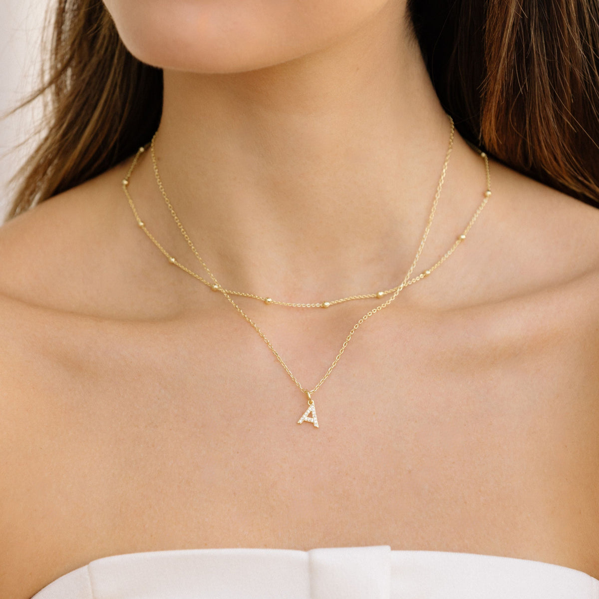 Gold Filled Satellite Chain