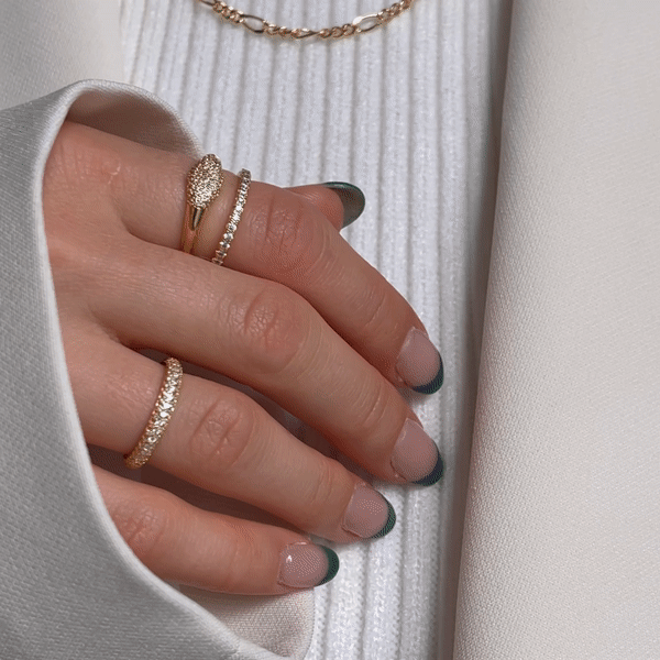 Pave Diamond Band