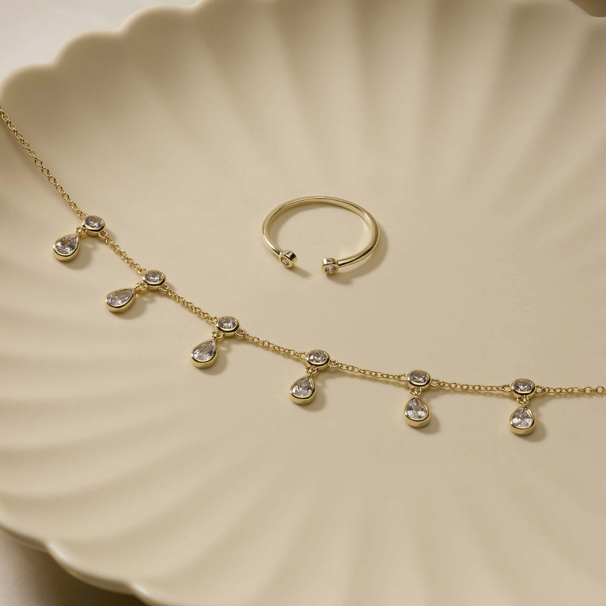 Open Bezel Ring